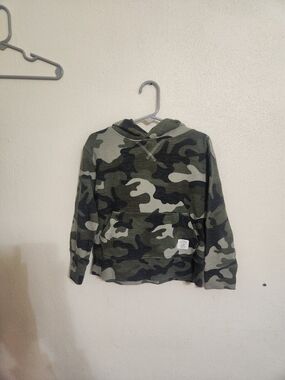 GAP Kids Olive Green Thermal Hoodie